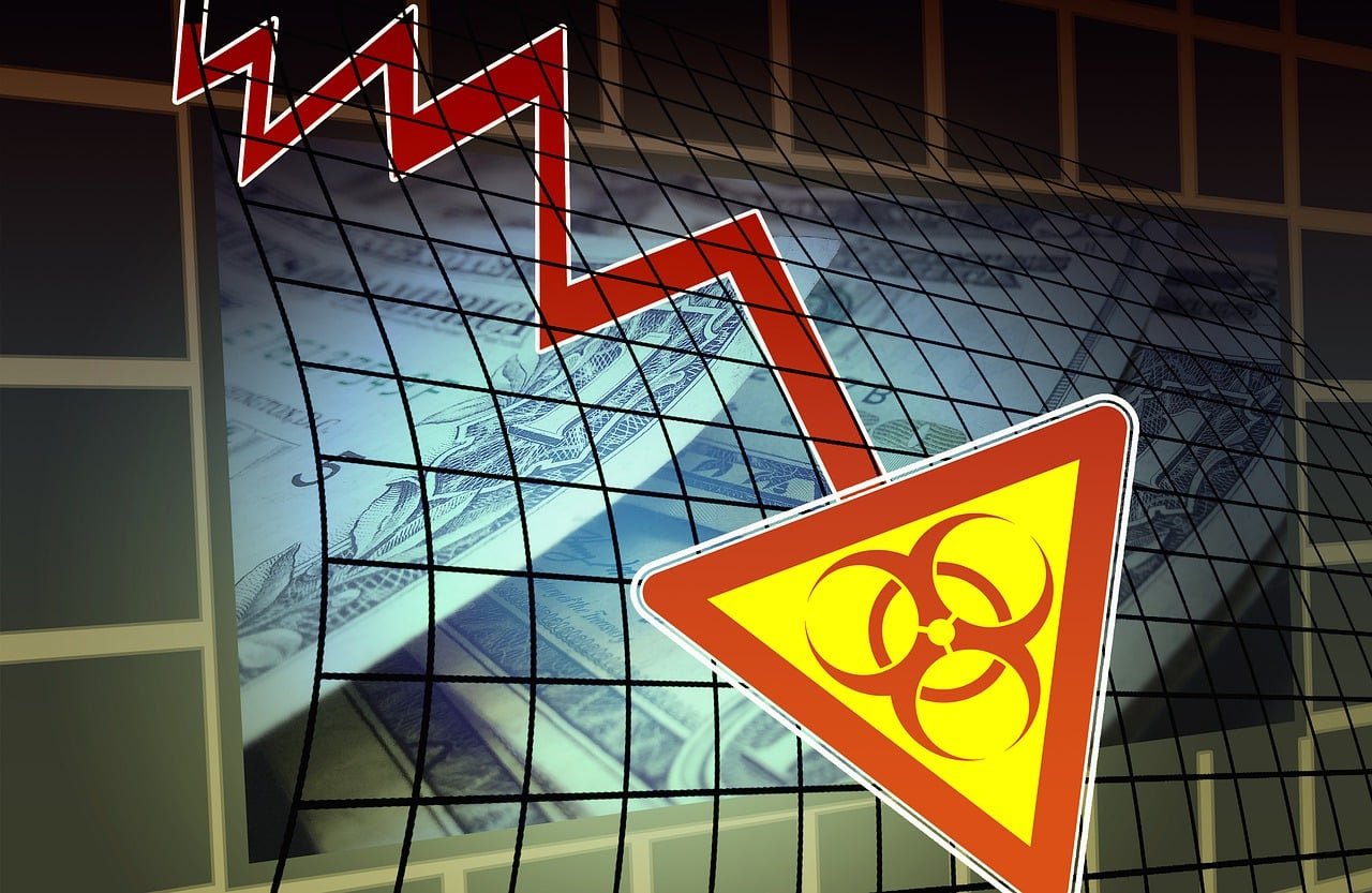 economic-downturn Économie en mutation : la croissance s'effondre et les perspectives se fragilisent